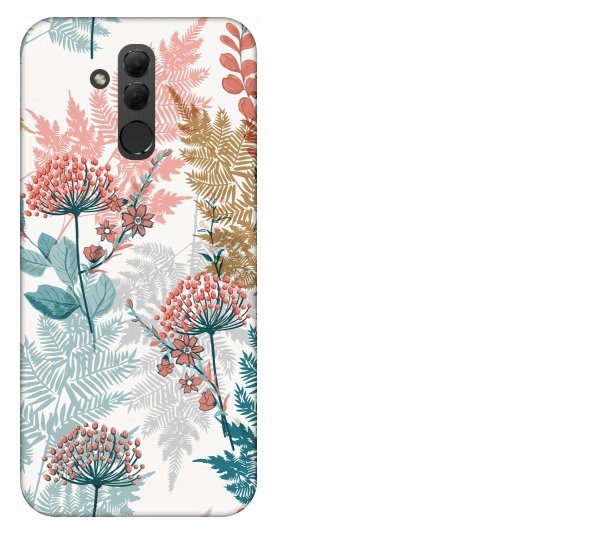 

Etui pokrowiec Huawei Mate 20 Lite Floral kwiaty l