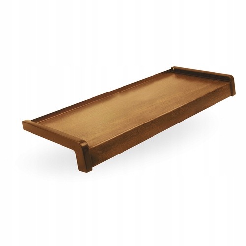 Vnější parapet z oceli, Alu krytky, šířka 30 cm, délka 120 cm, Zlatý Dub