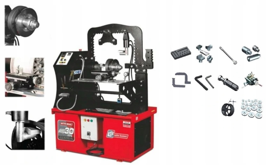 Prostowarka do felg Nitromac 3 siłowniki 10