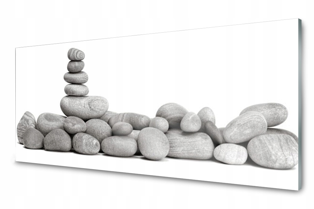 Sklenený panel do kuchyne Kamienky Zen 125x50