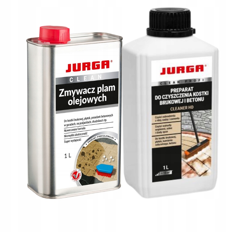 Levně Odstraňování Olejových Skvrn z dlažebních kostek Jurga odstraňovač 1L čistič Hd 1L