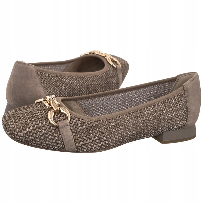 Dámské boty Baleríny Caprice 9-22503-42 Comb Hnědé