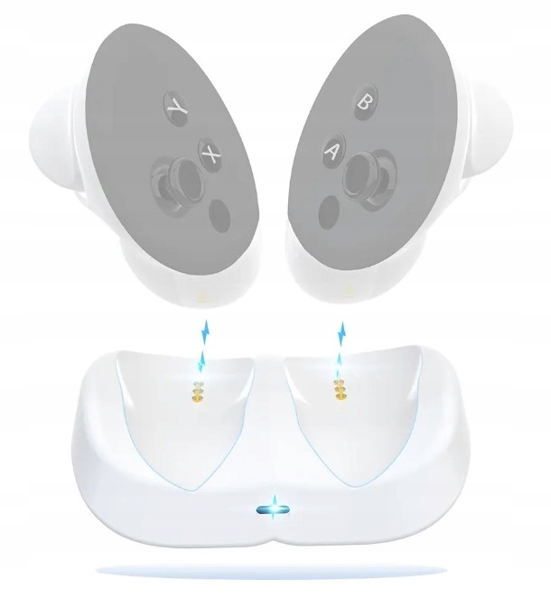 Stacja dokująca Ikarvr do ładowania padów okularów Vr Meta Quest 3 i 3S