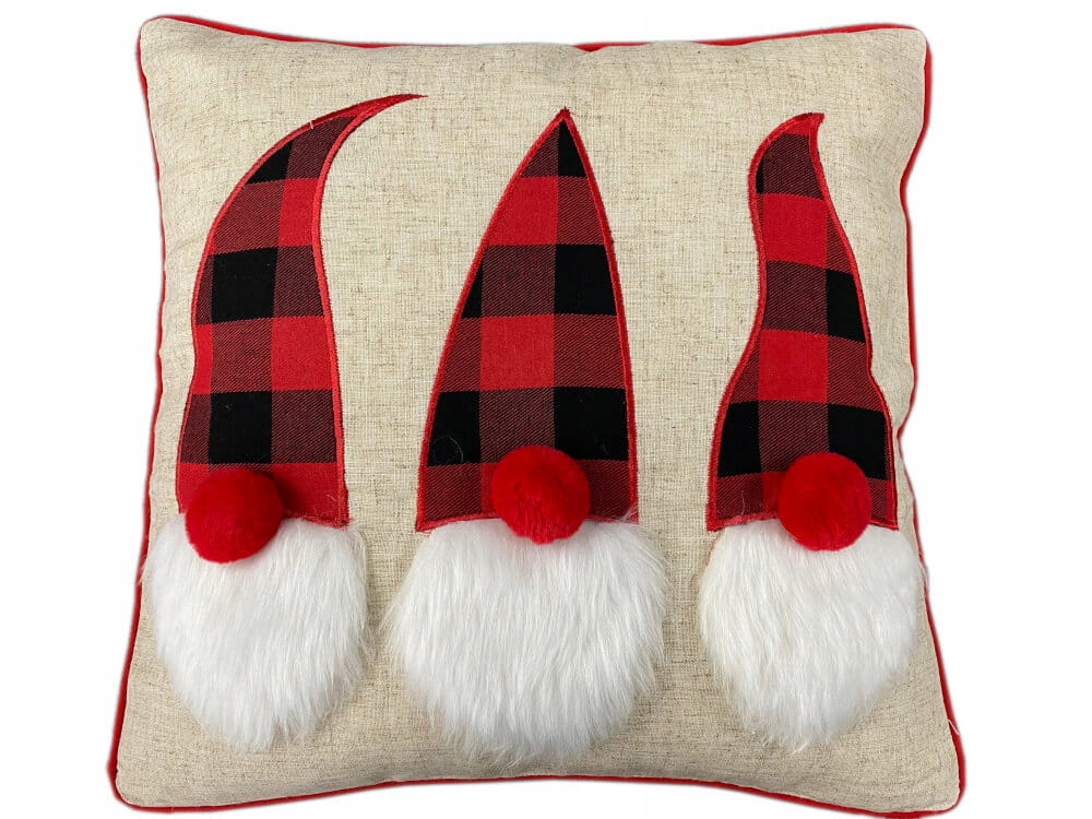 

Poszewka Świąteczna 40x40 cm len Skrzaty