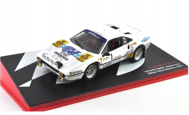 Ferrari 308 Gtb Antonio Zanini 1984 1:43 Altaya