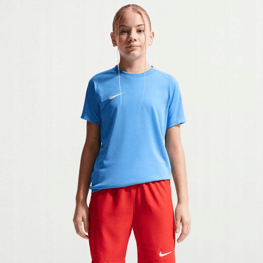 Koszulka Dziecięca Nike Park VIII HV8182-412 Błękitna (158cm-170cm) r. XL