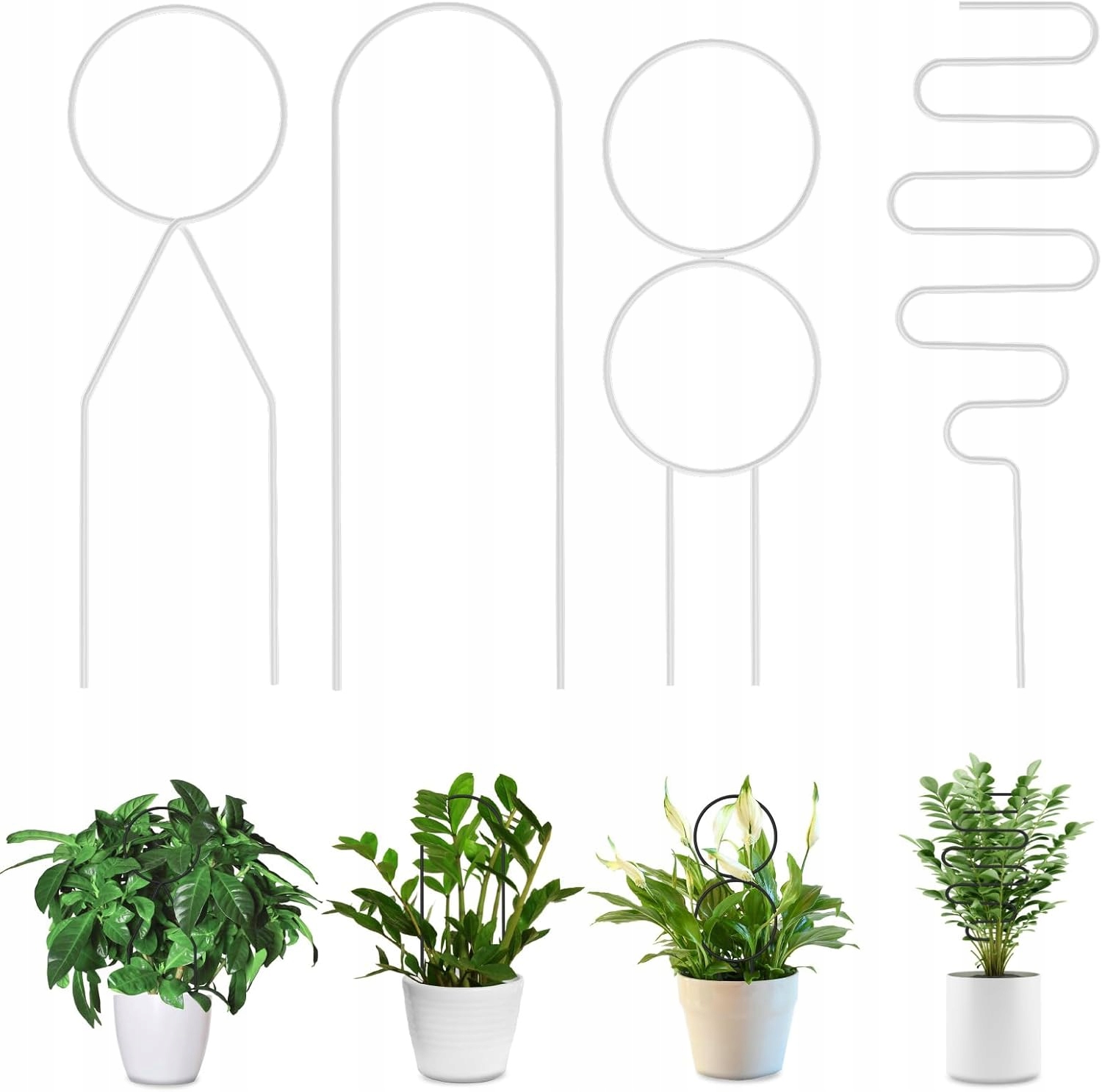 PODPORA DRABINKA DONICZKOWA DO ROŚLIN KWIATÓW 4szt