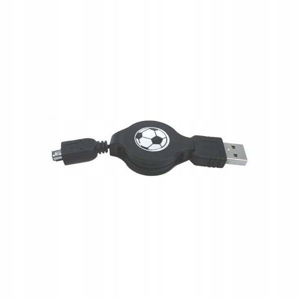 Kabel Usb (1.1) Usb A M- 4 pin M 0.7m czarny Logo