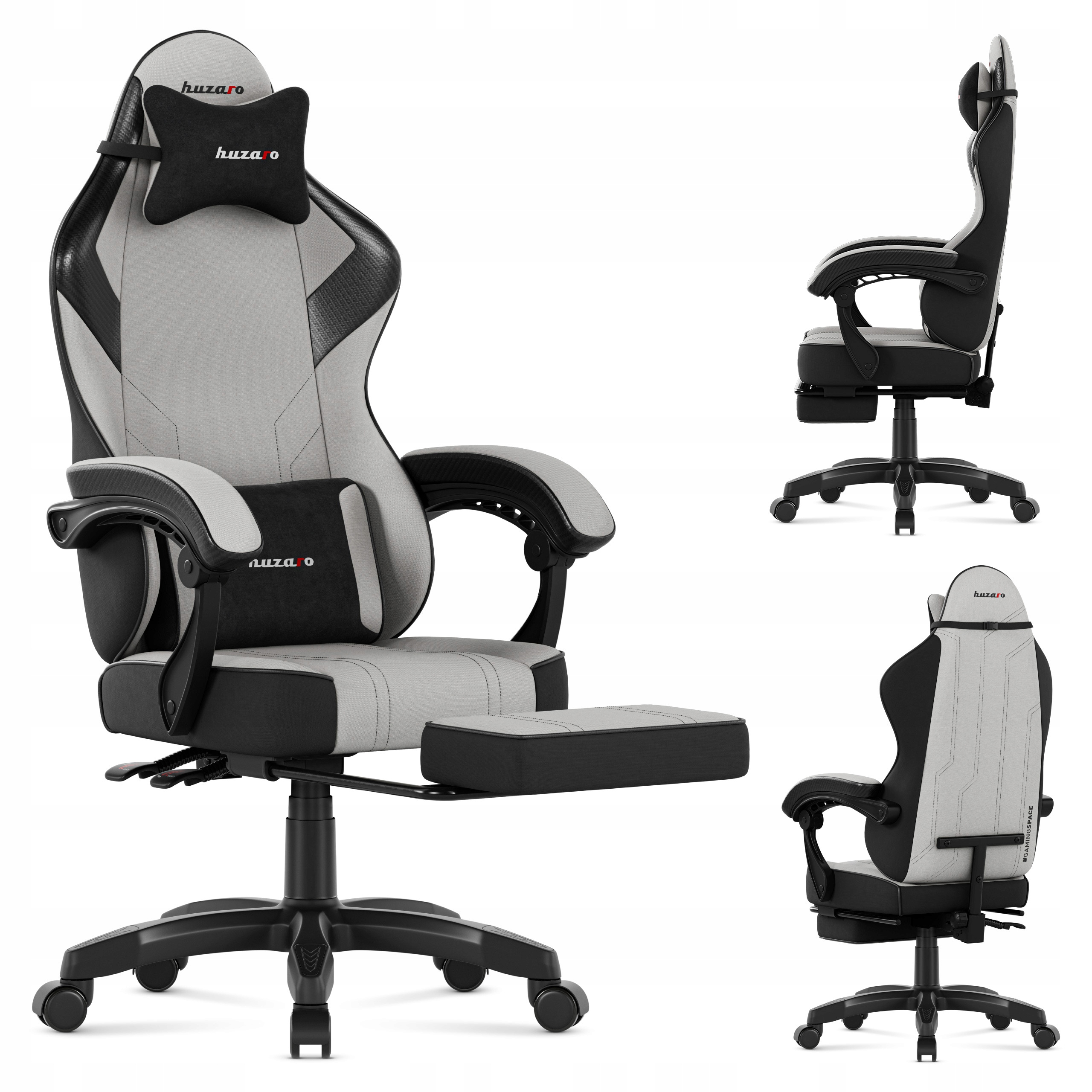 Игровой стул Huzaro Force 3.7 Grey