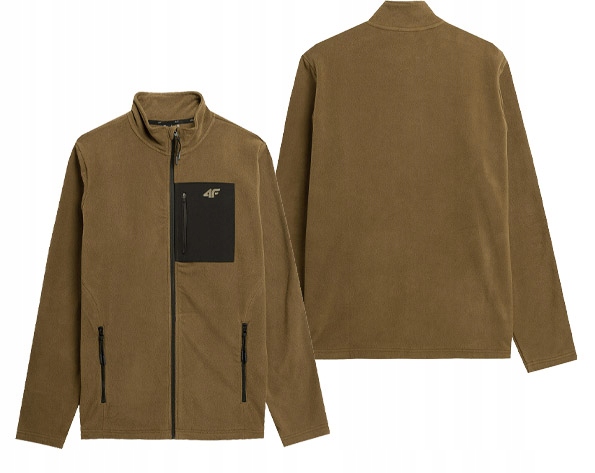 Pánská rozepínací mikina Polar 4F M074 teplá mikina S