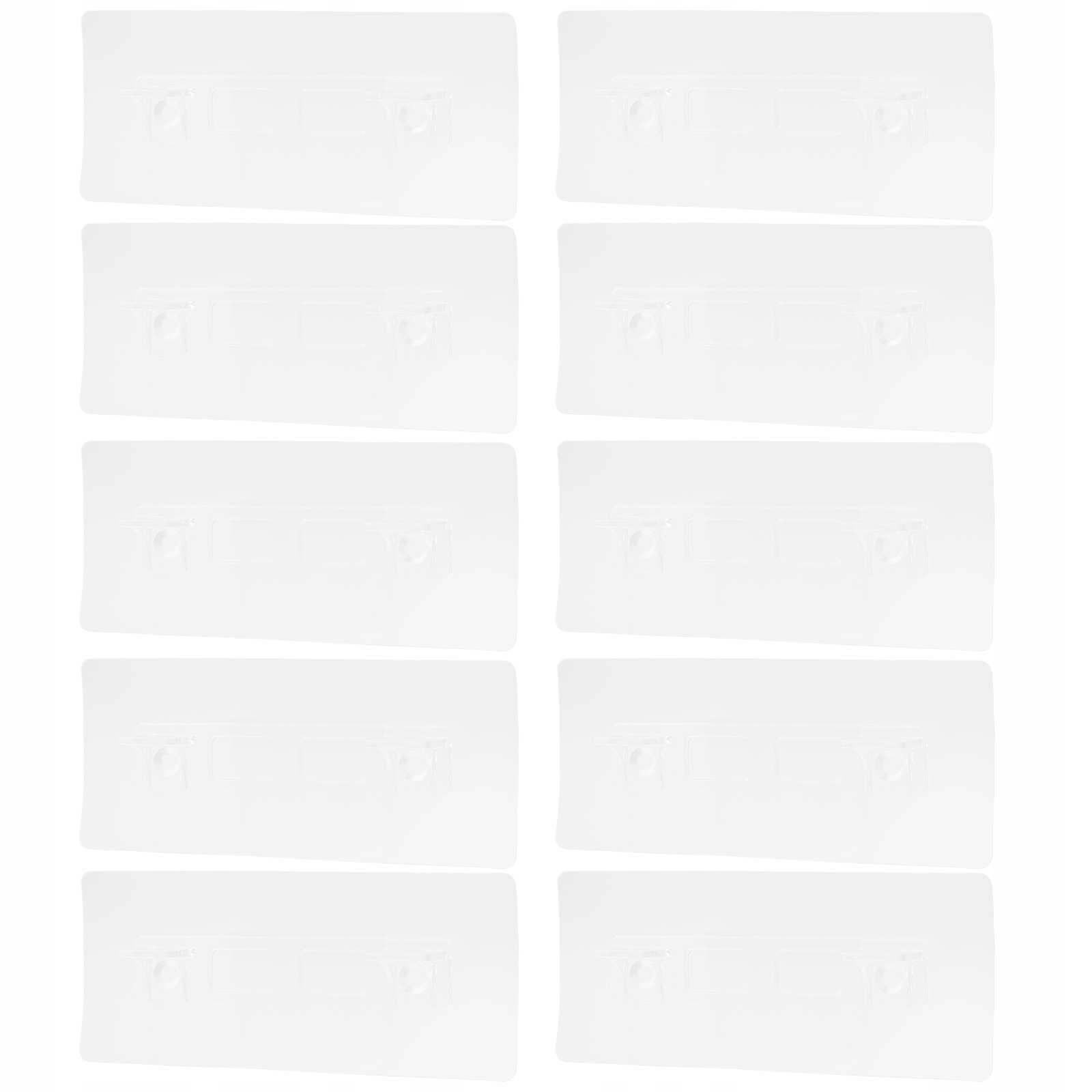 SAMOPRZYLEPNE WSPORNIKI PÓŁEK Kolor mebla przezroczysty