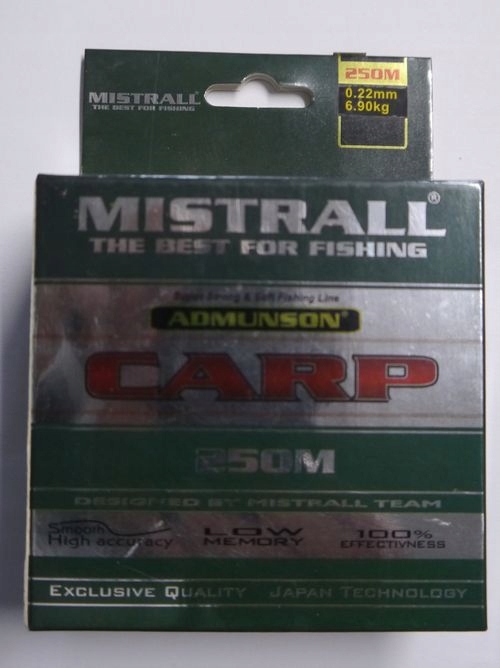Żyłka Admunson Camou Carp 250M 0,22MM