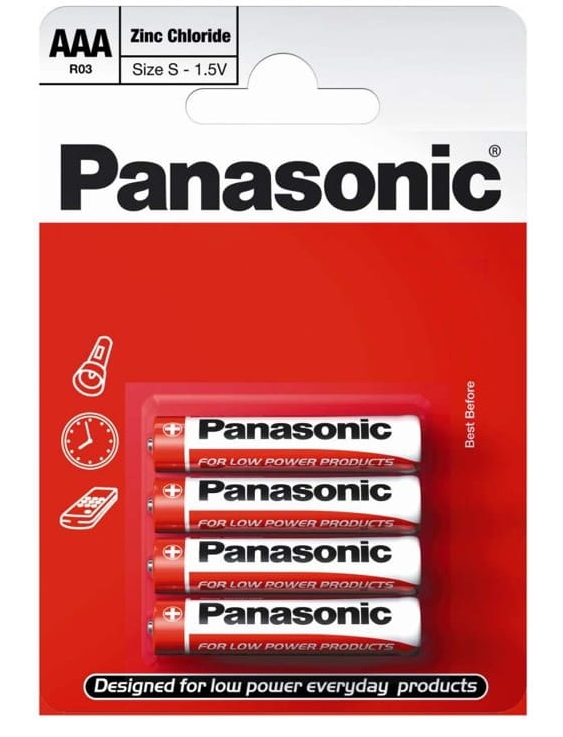 

Panasonic, R3, Bateria, 4 sztuki