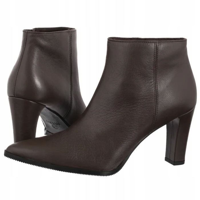 Boty Kotníkové Boty Ryłko Hnědé B8VL5_T3 _9RM Hnědá