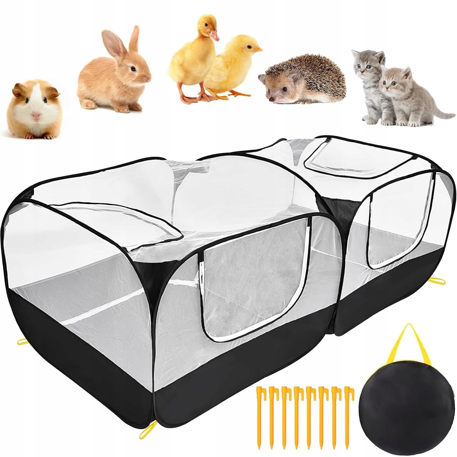 Levně Skládací Kotec Lehká Pro Psa Kočku Králíka Štěňat Pelíšek Bezpečná