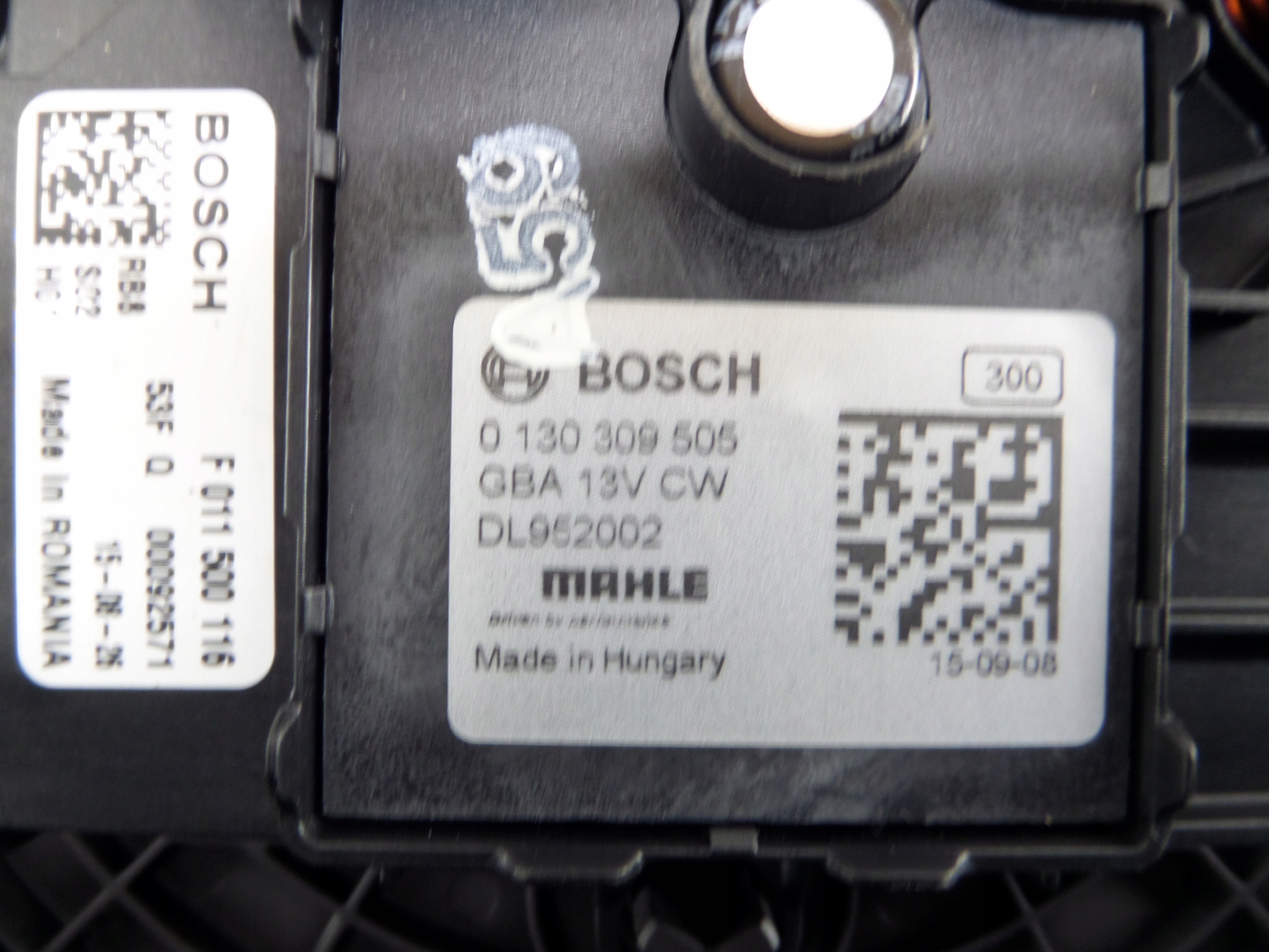 OPEL ASTRA K V Lüfter DMUCHAWA F011500116
