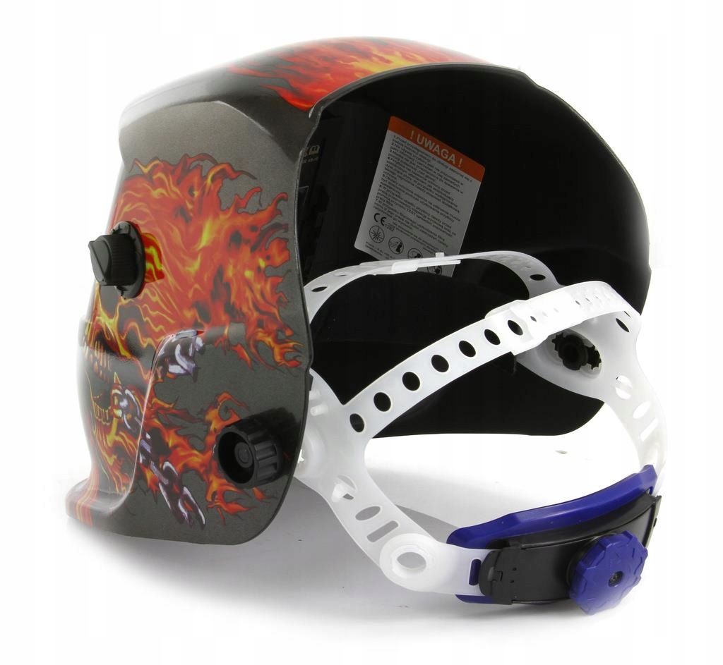 MASKA SPAWALNICZA PRZYŁBICA SAMOŚCIEMNIAJĄCA WZÓR + FILTRY + KĄTOWNIK Typ przyłbicy automatyczna