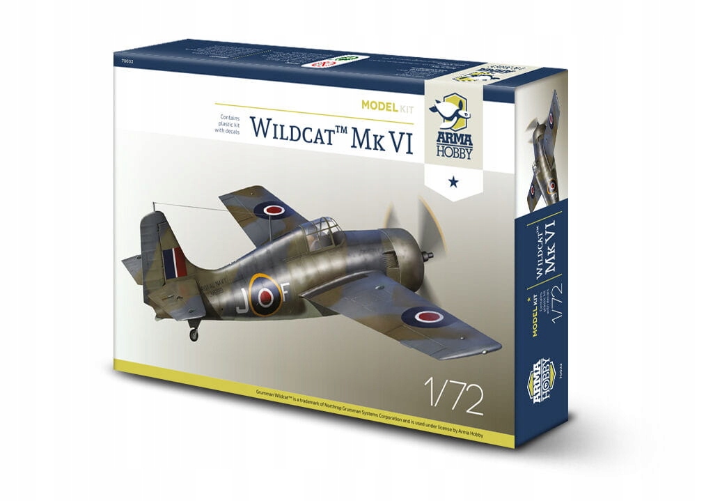 Wildcat Mk VI 1:72 Arma Hobby 70032
