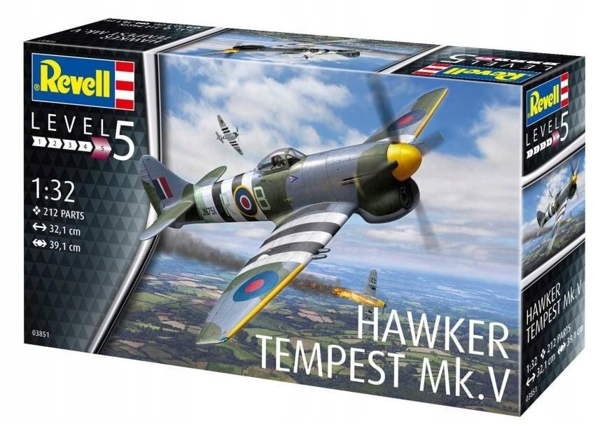 Revell Model plastový Hawker Tempest Mk.V