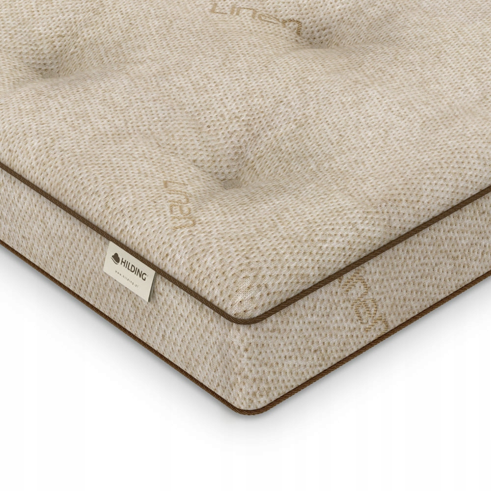 Vrchní matrace Fen Hilding z přírodního Matrace 90x200 cm, lněná, oboustranná