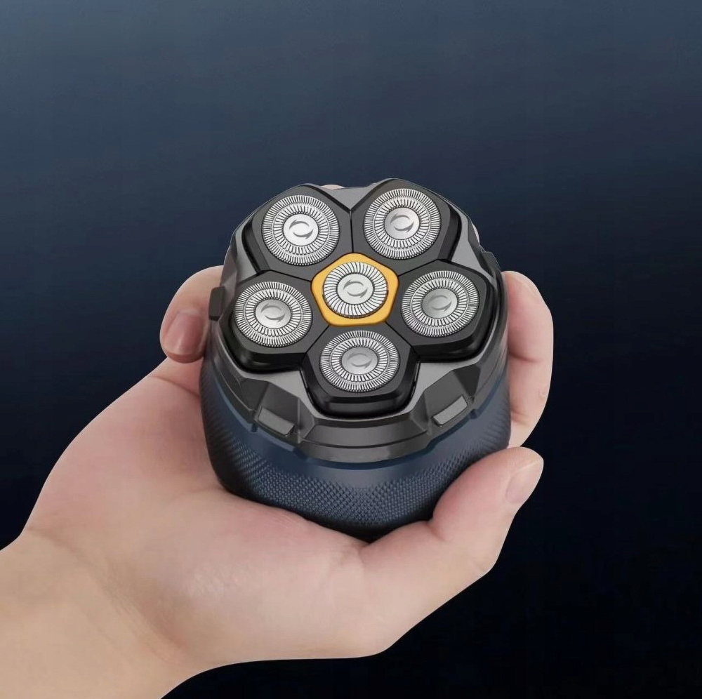 Holicí Strojek Elektrická 6D magnetická hlavice voděodolná Usb-c IPX7