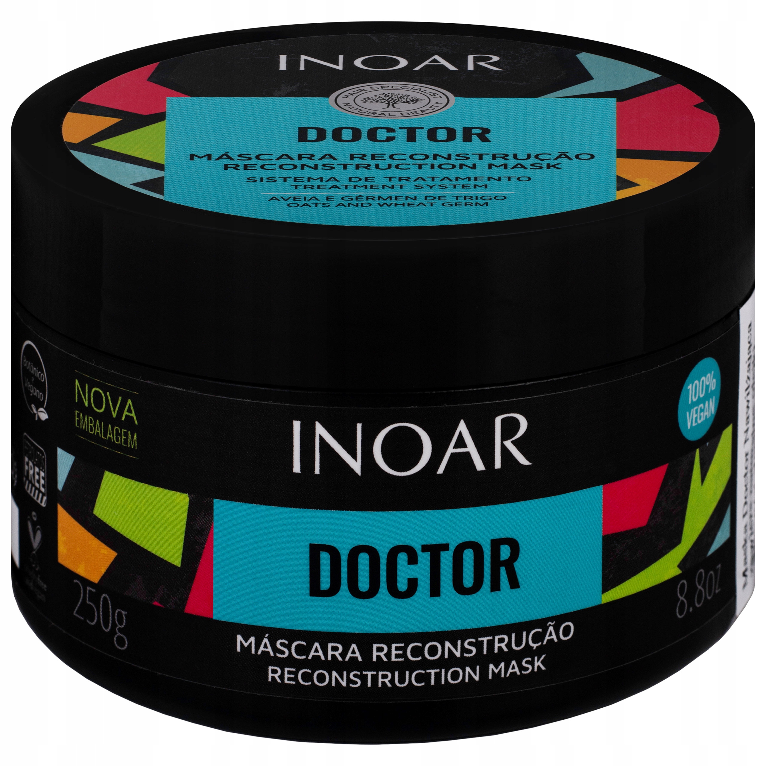 Inoar Doctor Reconstruction Mask – intenzivní regenerace s keratinem, 250 ml