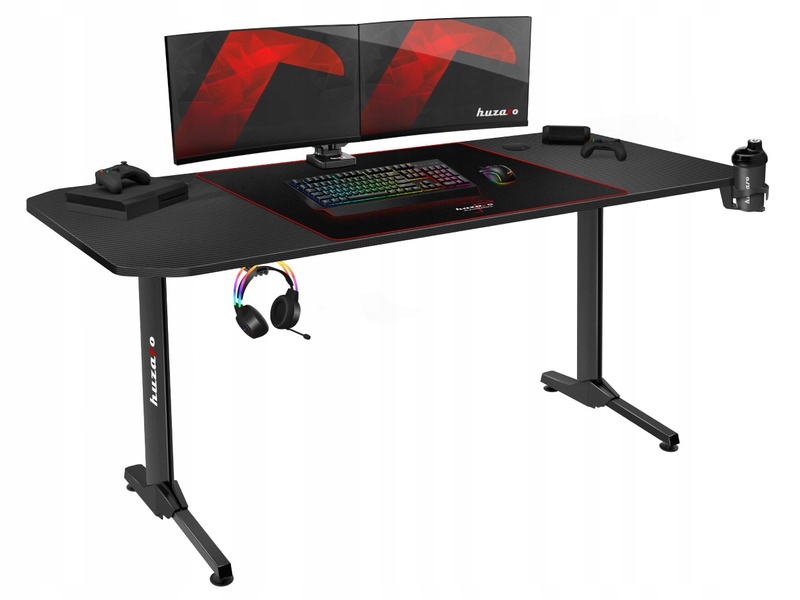 

Biurko gamingowe Huzaro Hero 4.7 Czarny
