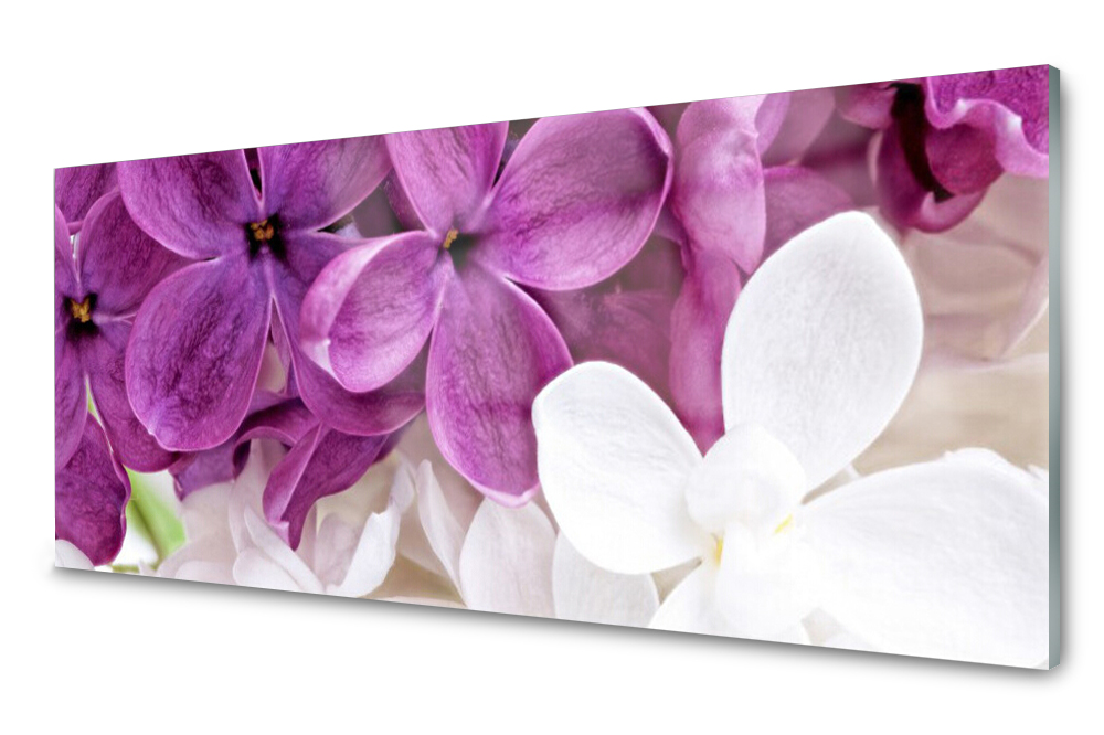 

Panel szklany do kuchni Kwiaty Roślina 125x50