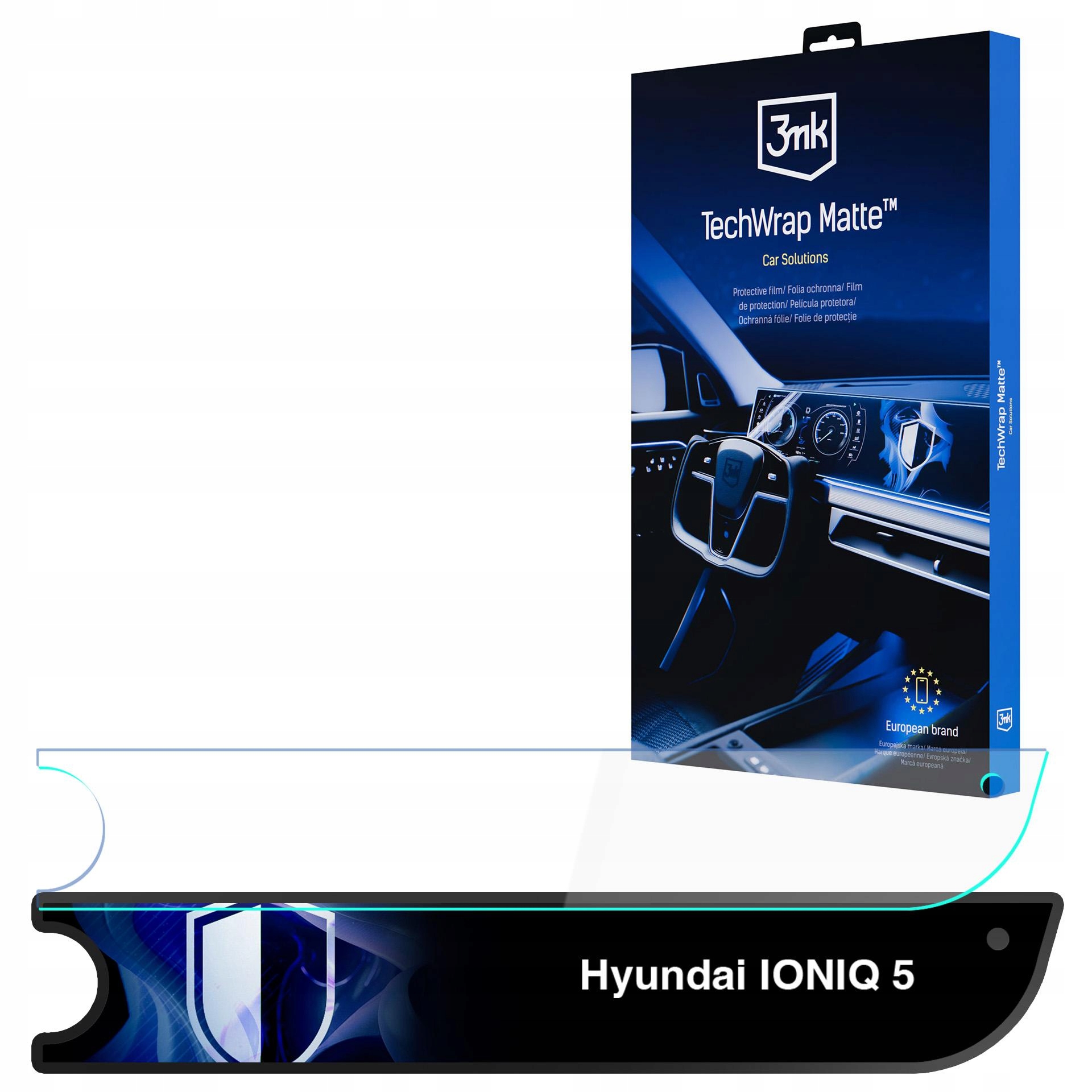 Fólie pro Hyundai Ioniq 5 2024- 3mk TechWrap Matte Center Display