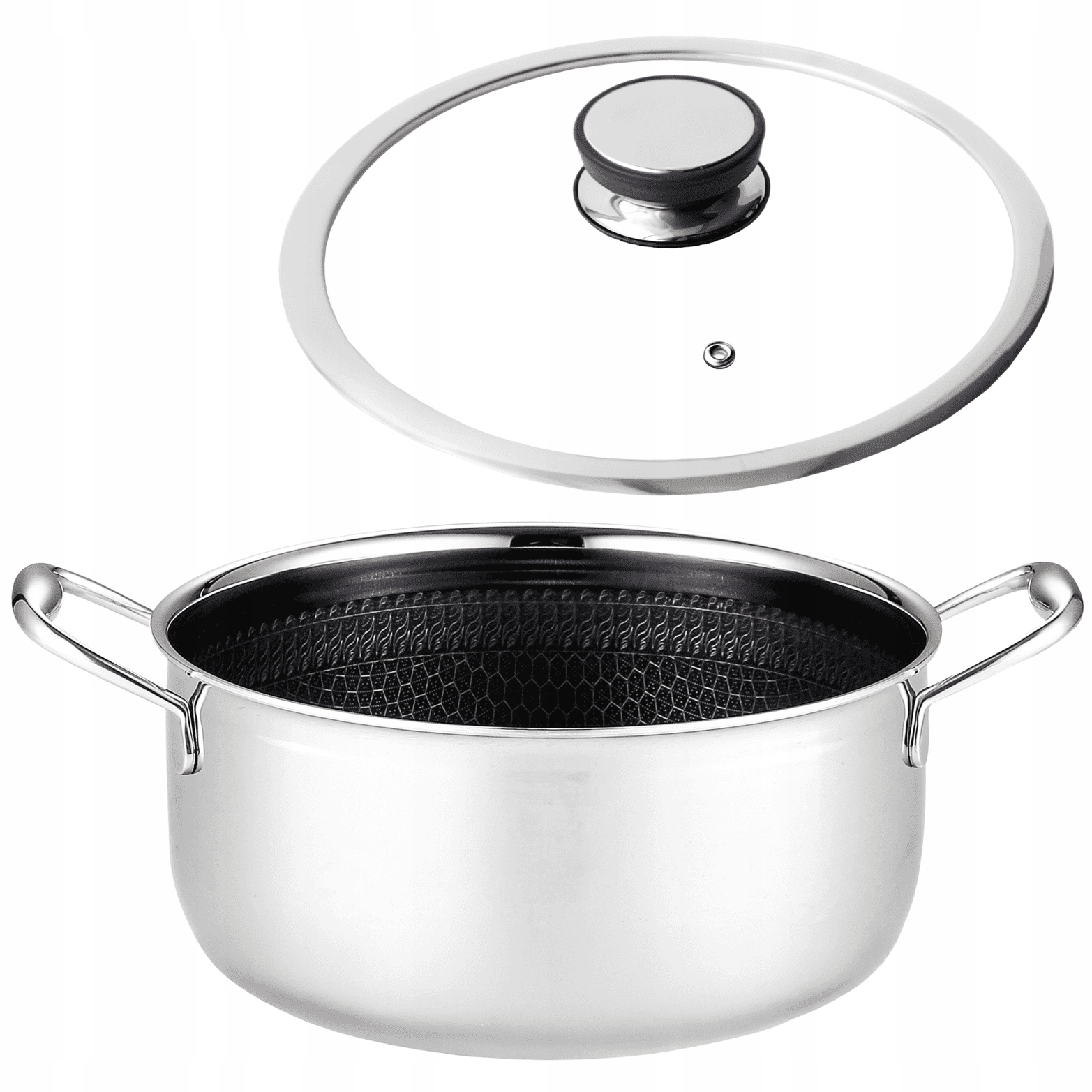 Inovatívny Hrniec Nerezová Indukcia 5 L Pre Profesionálov Na Veľký Plyn