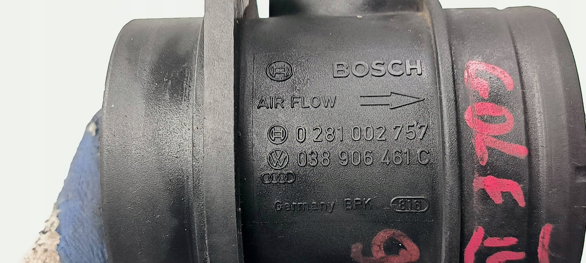 flow meter 0281002757 VOLKSWAGEN GOLF IV