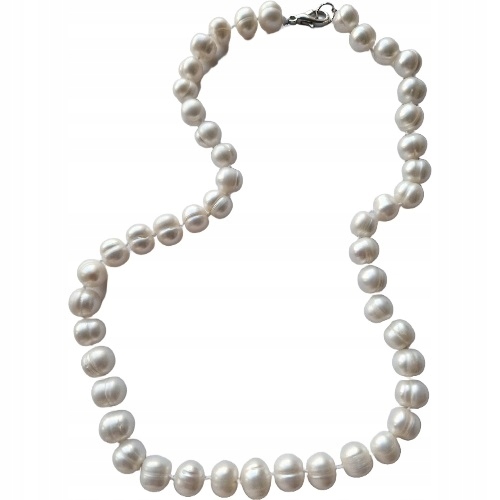 Vintage Bílé Perly, Přírodní Náhrdelník V Empírovém Stylu