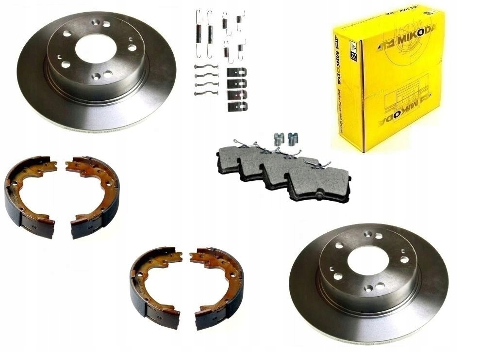 Kotouče Čelisti Pružinky Accord Sedan VII CL 2003-2008 Zadní Sada 260 MM