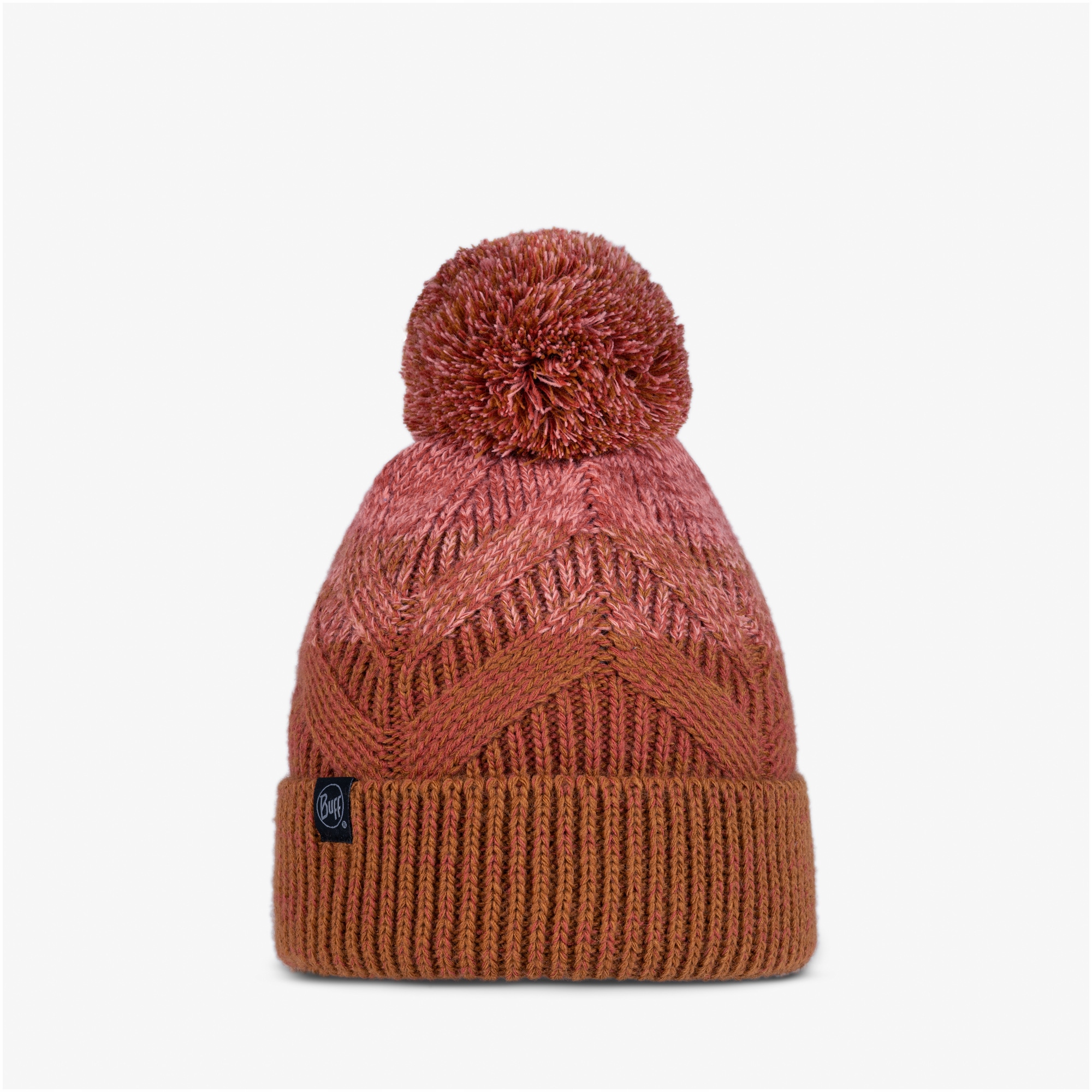 Čepice zimní Buff Knitted & Fleece Beanie Masha Cinnamon