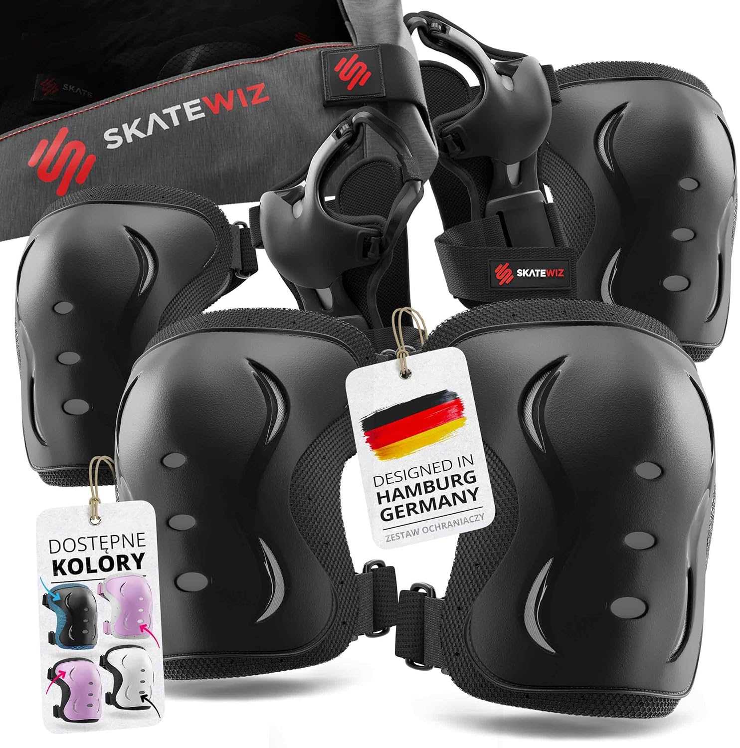 Sada Chráničů Pro SPORTovce 6V1 Kolena Lokty Zápěstí