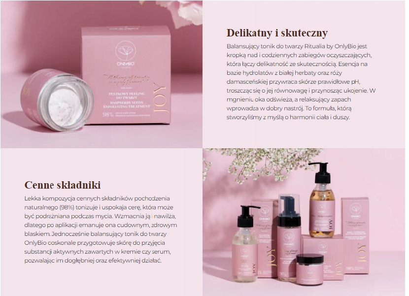 ONLYBIO Ritualia JOY Balansujący tonik do twarzy 150 ml Marka OnlyBio