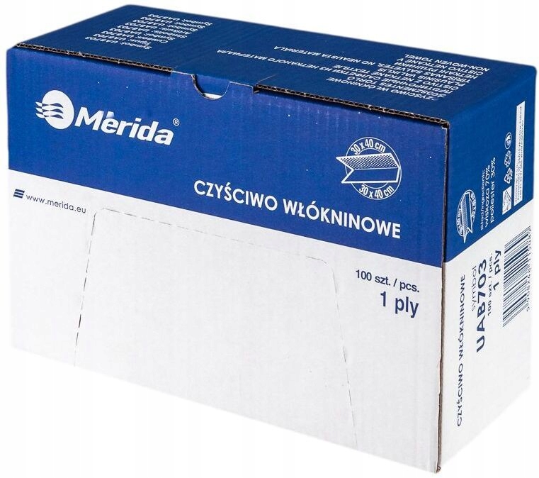 MERIDA CZYŚCIWO WŁÓKNINOWE 100 M UAB703 x2 Producent Merida