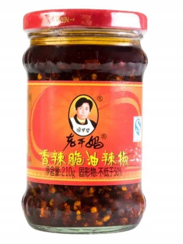 

Suszone Chilli Oleju Sojowym Azja Laogama 210G