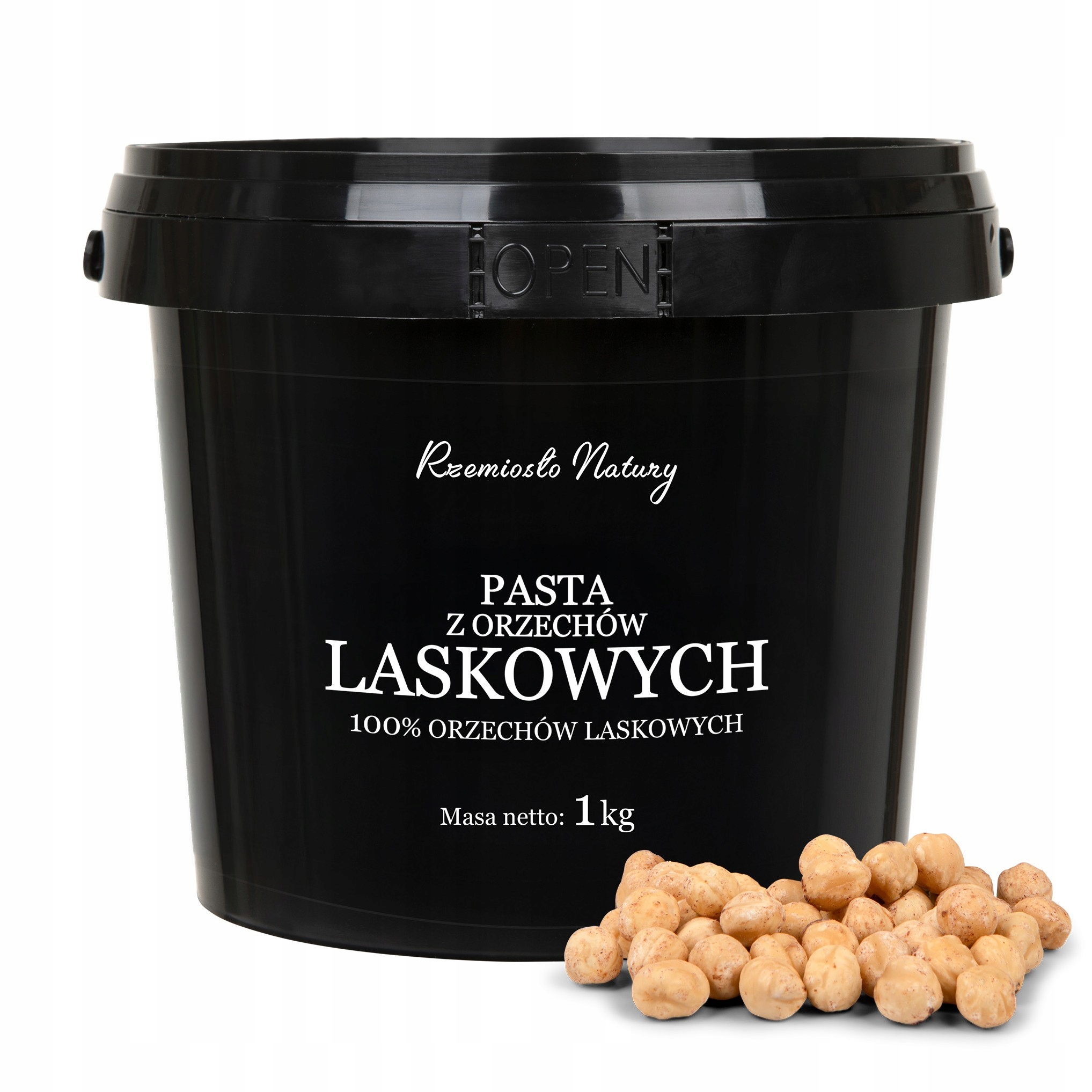 Pasta Z Orzechów Laskowych 100% Rzemiosło Natury- 1KG