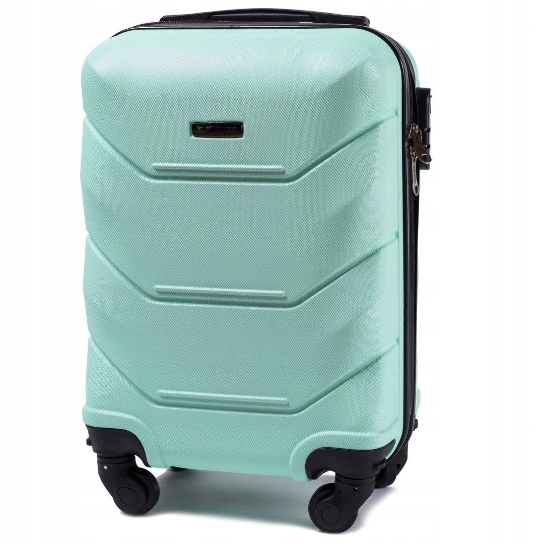 Walizka kabinowa Wings 147 XS, Light green Szerokość (dłuższy bok) 34 cm