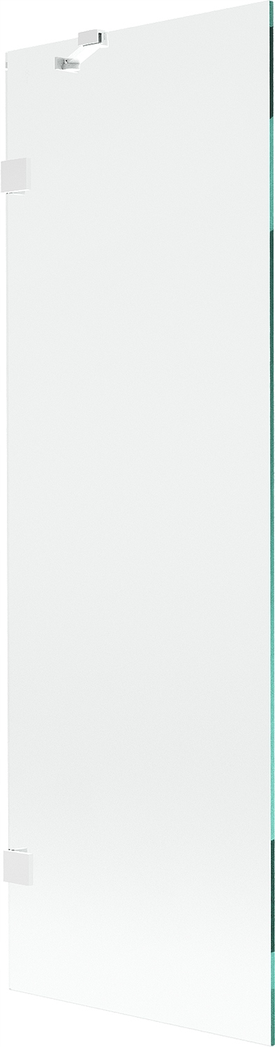 Mexen Lunar vanová zástěna 1-křídlová 60 x 150 cm, transparentní, bílá 89