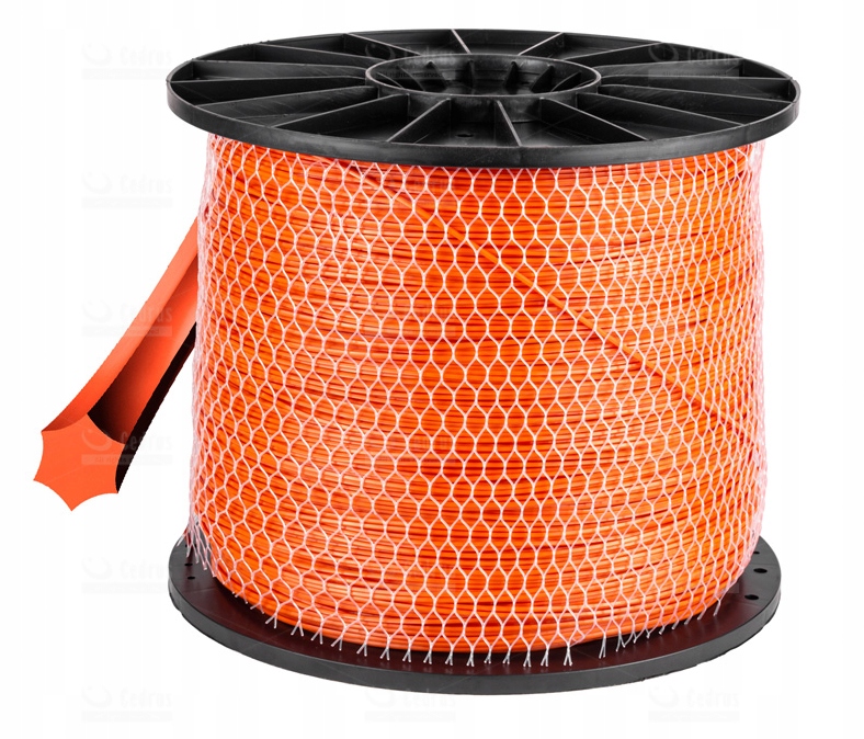 Żyłka Tnąca Kos Podkaszarek 2,7mm x 315m Cedrus Gwiazdka Pomarańczowa