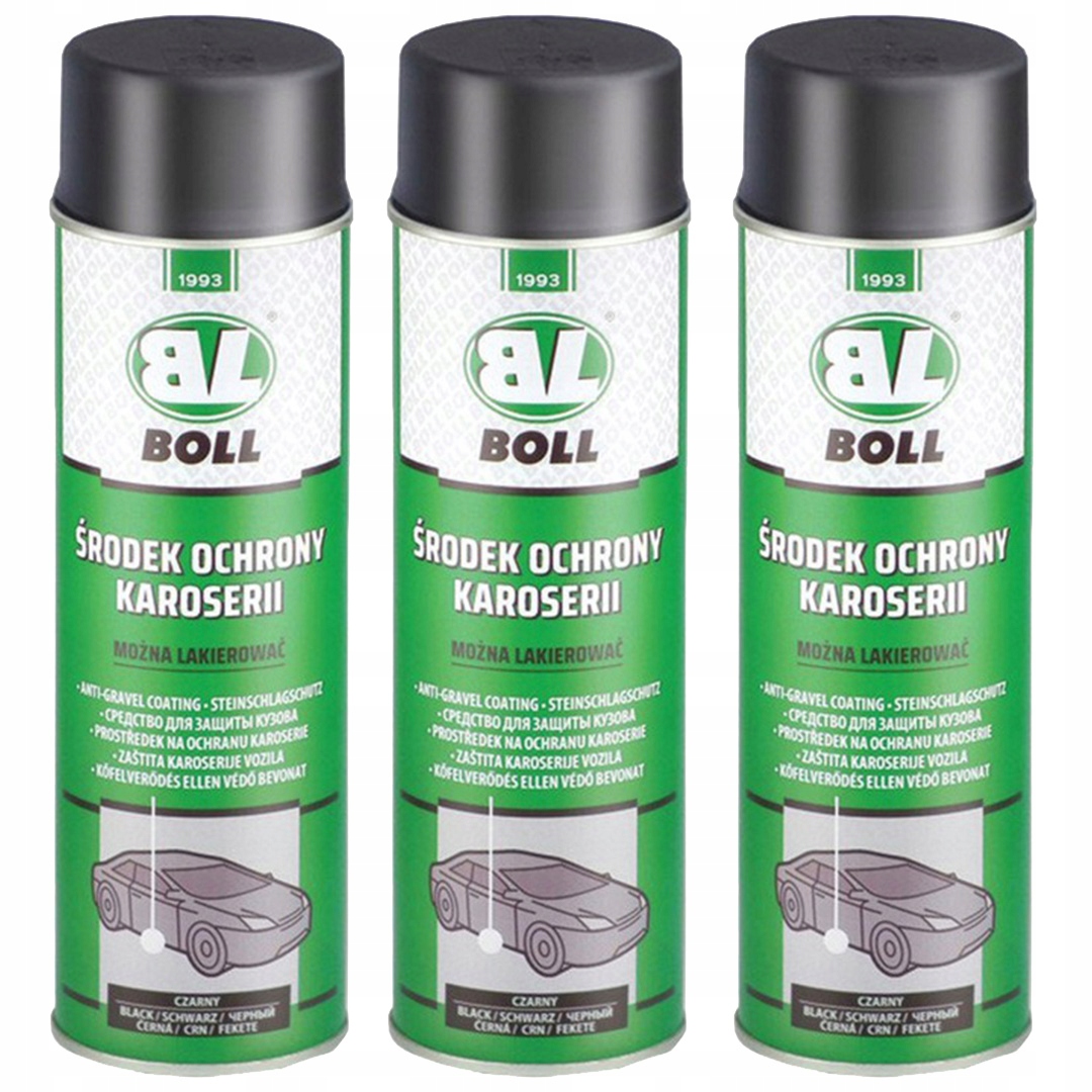 

Boll Środek Do Ochrony Karoserii Czarny 3x 500ml