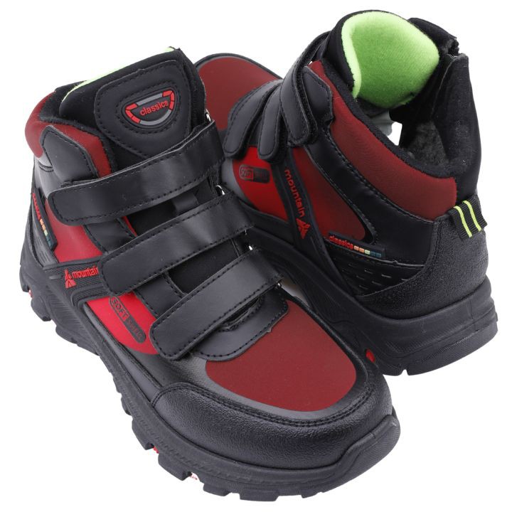 Зимові черевики для хлопчиків, теплі зимові спортивні черевики, код виробника B2047-4s40