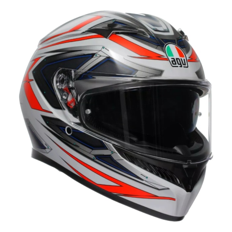 Agv K3 Space Matt White Fluo Integrálna Prilba XL