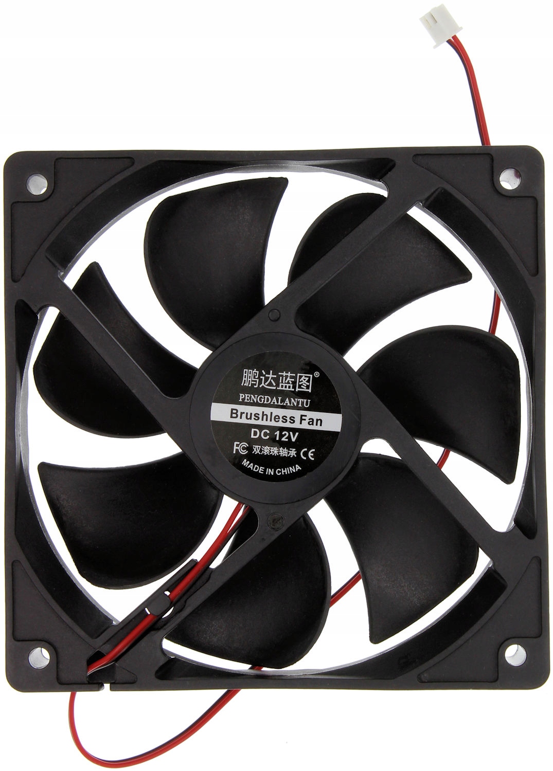 

Wentylator 120x120x25mm 12V Fan 12 Wiatrak 2Pin