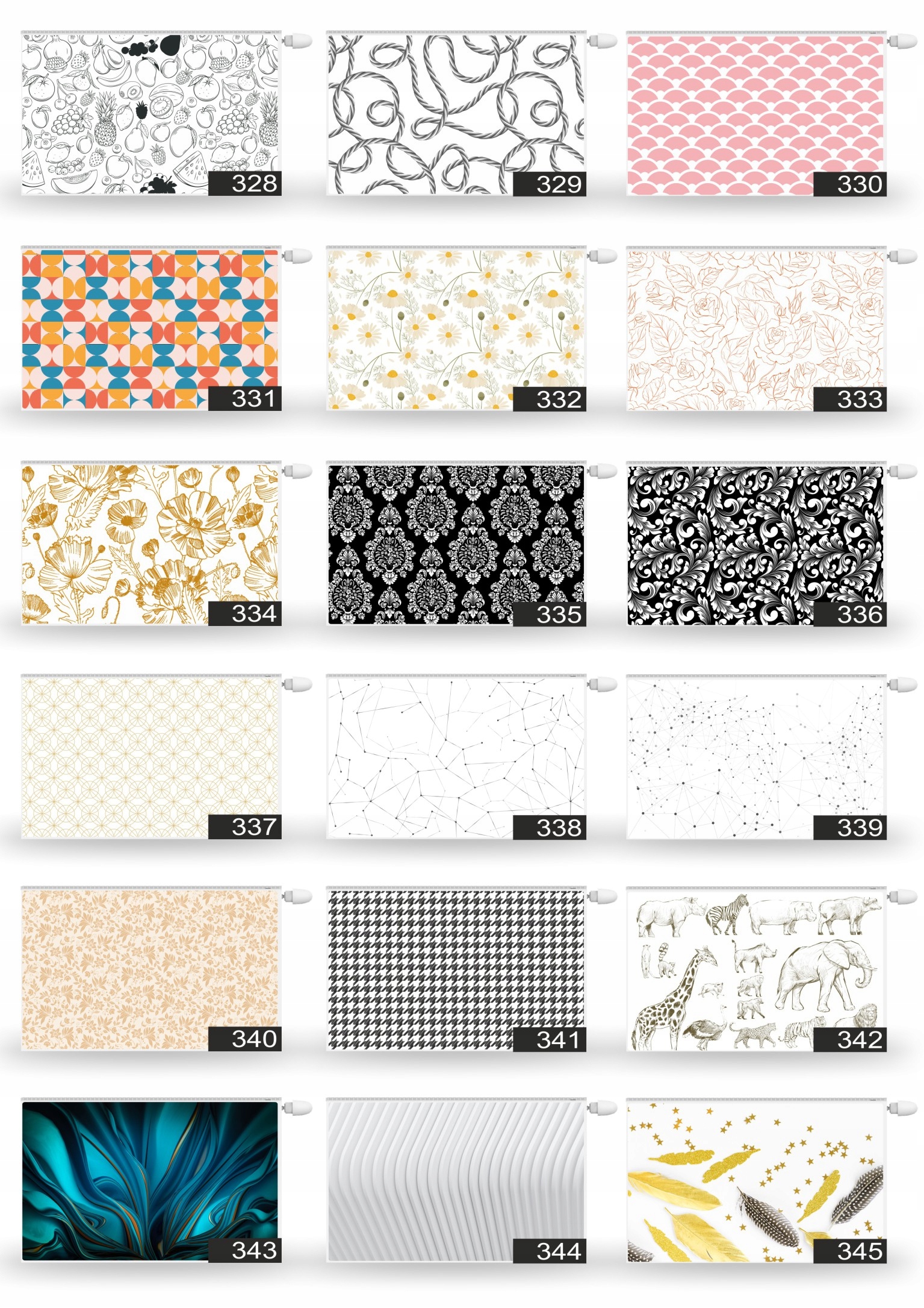 Osłona kaloryfera dekoracja grzejnika wybór WZORÓW Rodzaj produkt gotowy