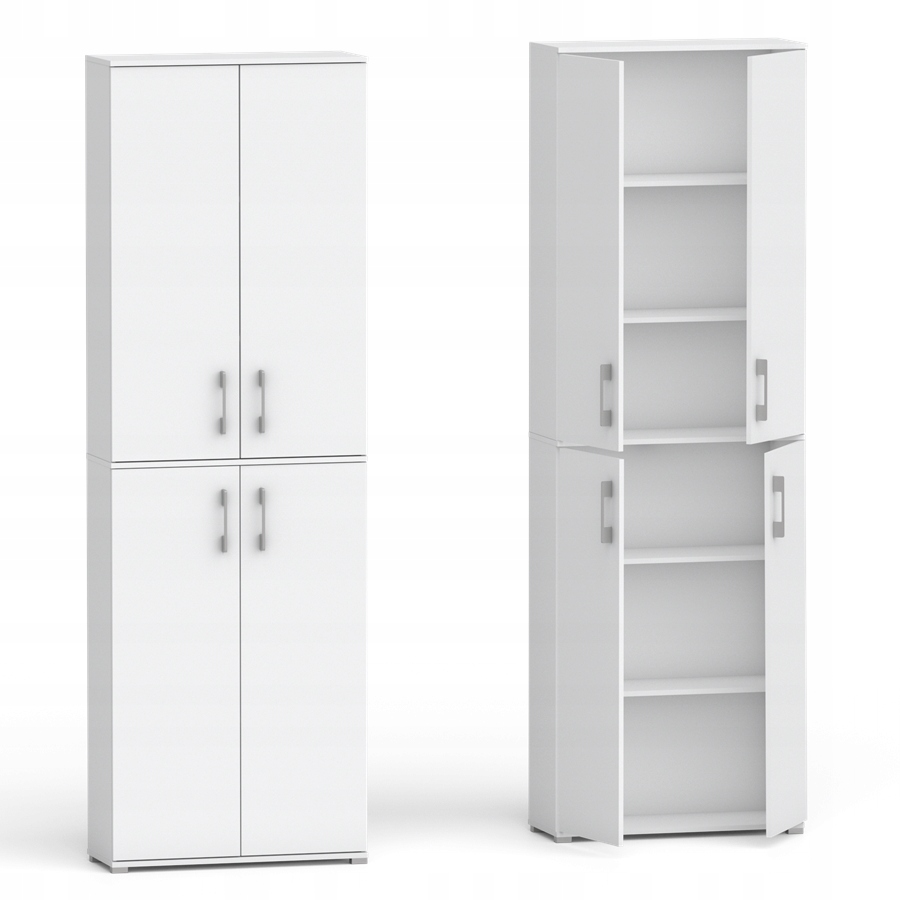 SZAFA DO BIUR 4 DRZWIOWA AKTOWA SZAFA SLIM