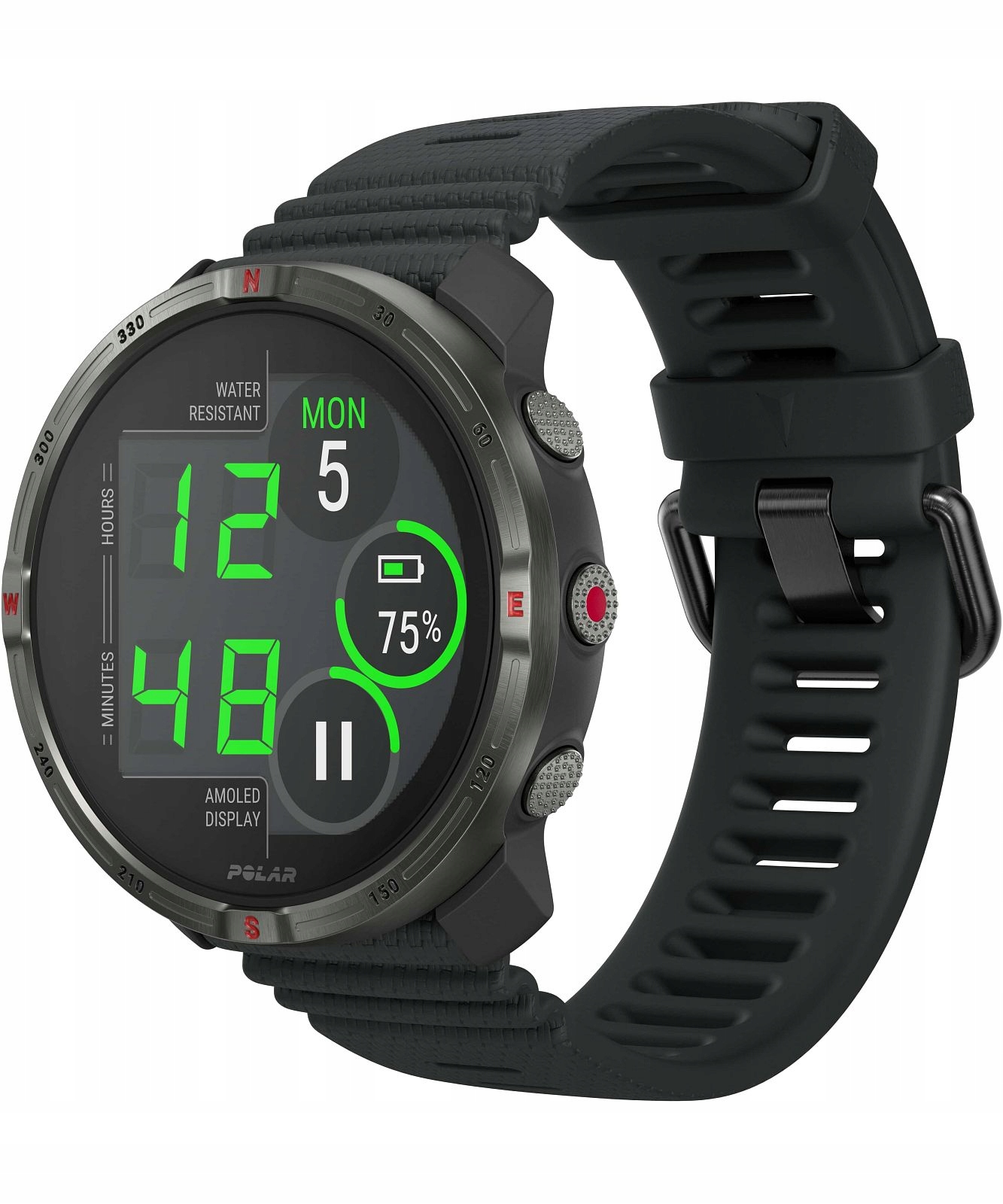 Sportovní hodinky Polar Grit X2 Night Black
