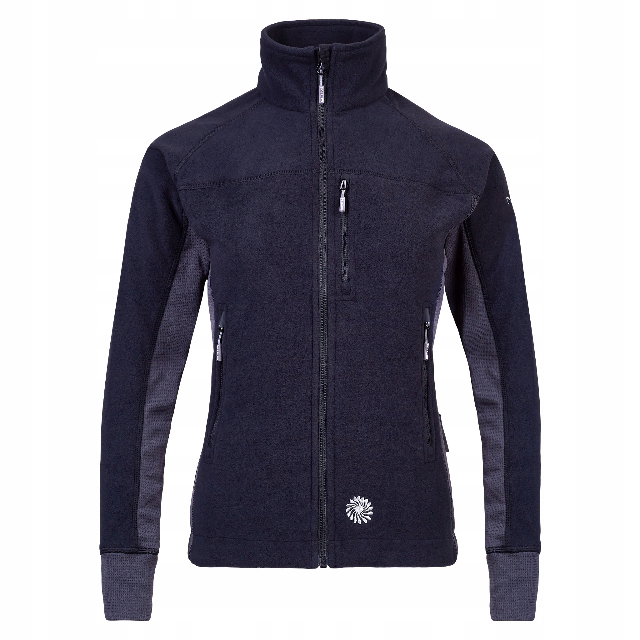 Damski Polar Milo Anas black/dark grey materiał Polartec 100 rozm.L